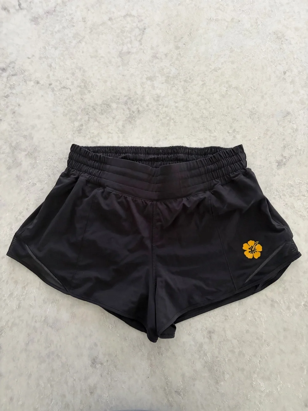 Lululemon Hawaii Hibiscus Flower Hotty Hot Shorts - Size 8 Rare